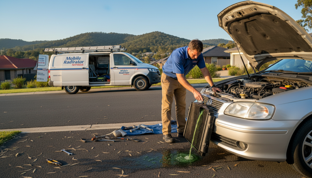 Car radiator emergency Car radiator emergency