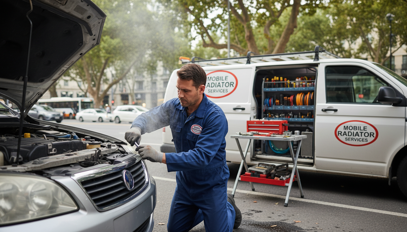 Emergency Radiator Repair: Should You Drive to a Shop or Call a Mobile Mechanic?