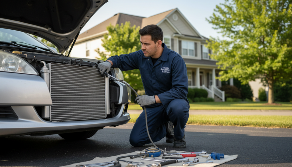 Mobile radiator mechanic Mobile radiator mechanic